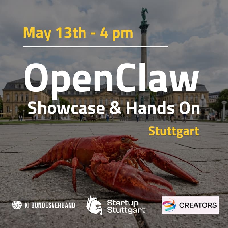 Cover Image for OpenClaw Showcase & Hands On Stuttgart