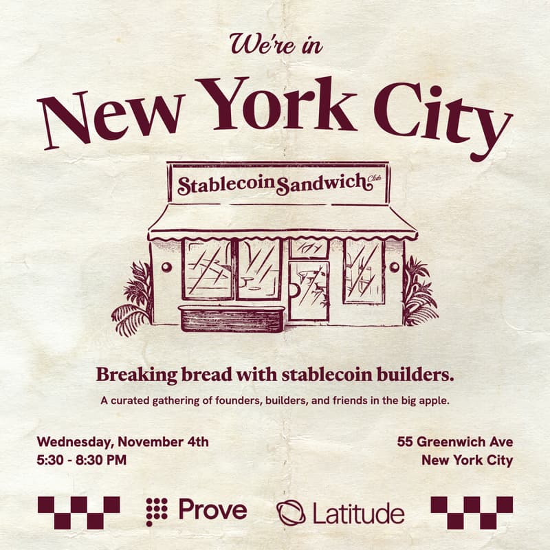Cover Image for Stablecoin Sandwich Club: NYC