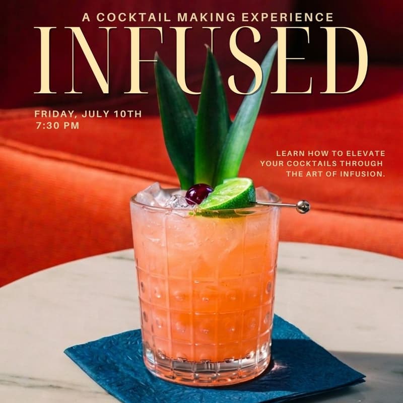 Cover Image for INFUSED: A Cocktail Making Experience