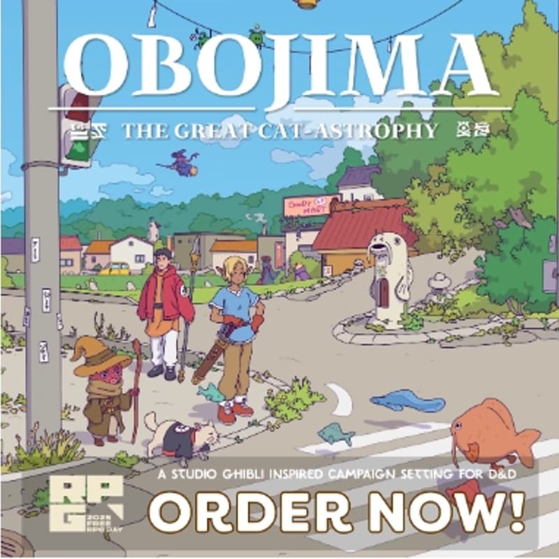 Cover Image for Free RPG Day: Obojima
