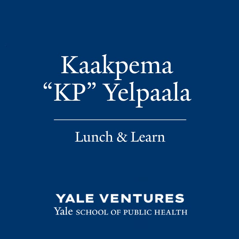 Cover Image for Kaakpema “KP” Yelpaala Lunch and Learn