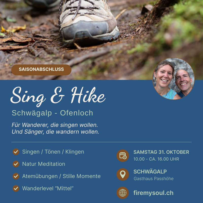 Cover Image for Sing & Hike Saisonabschluss – Schwägalp & Ofenloch