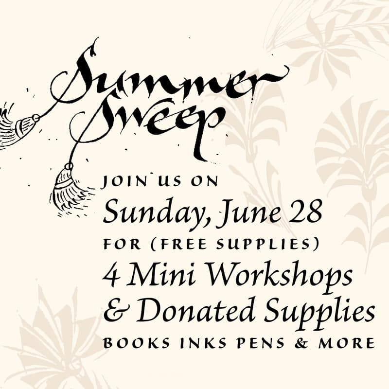 Cover Image for Calligraphy Summer Sweep