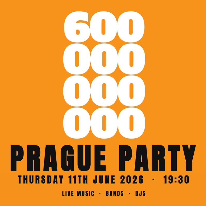 Cover Image for 600000000000 PRAGUE PARTY