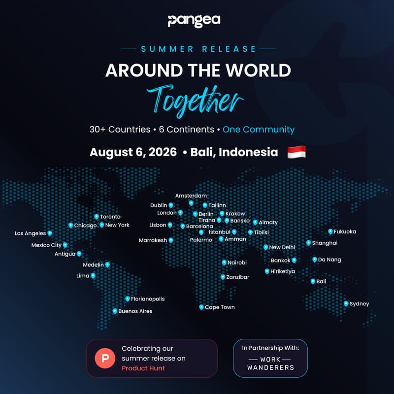 Cover Image for 🇮🇩 Bali (Indonesia) - Pangea Product Hunt Launch