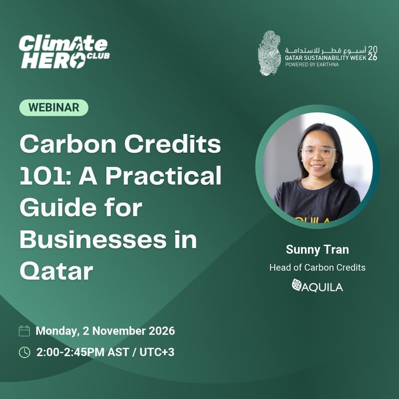 Cover Image for Carbon Credits 101: A Practical Guide for Businesses in Qatar