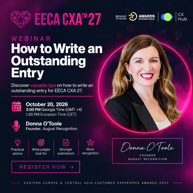 Cover Image for Webinar | How to Write an Outstanding Entry for Eastern Europe & Central Asia Award