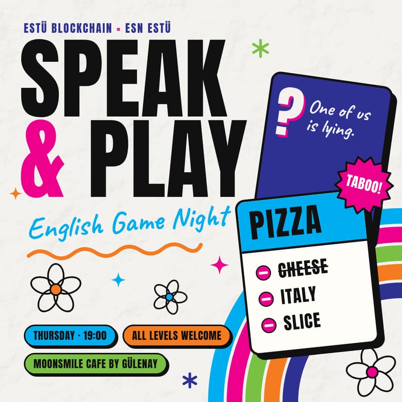 Cover Image for Speak & Play: English Game Night