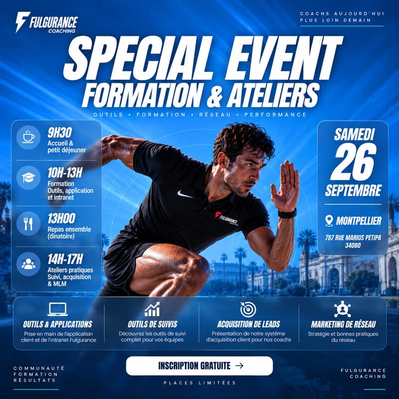 Cover Image for Spécial Event Fulgurance Coaching