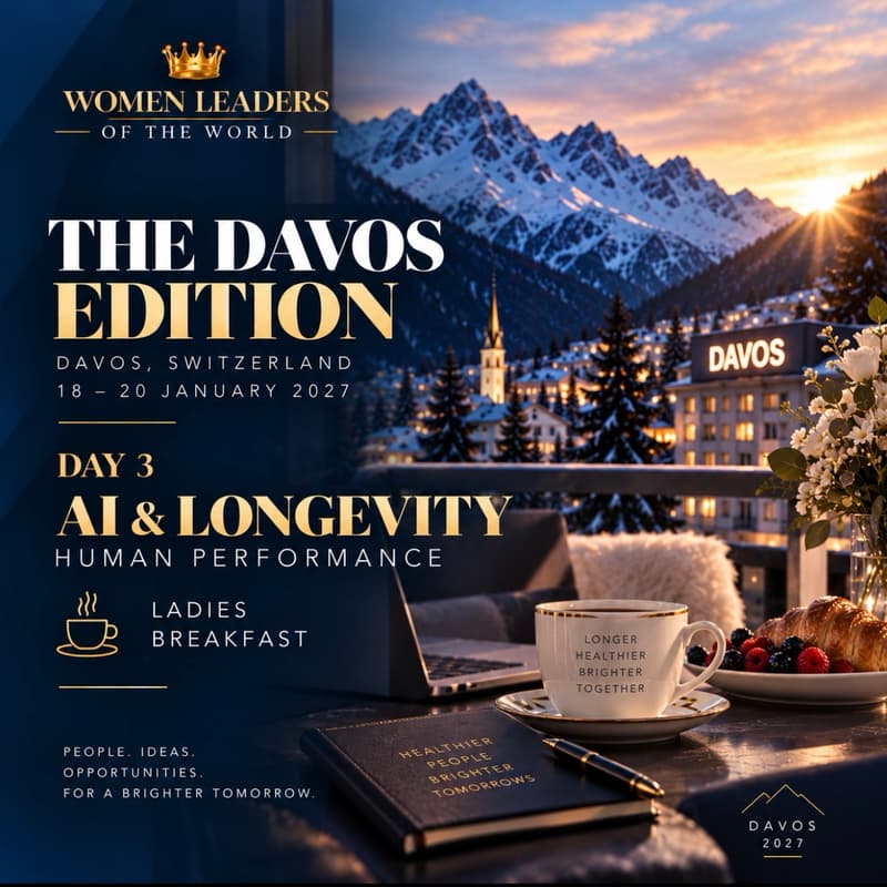 Cover Image for The Davos Edition - VIP Ladies Breakfast - Day 3