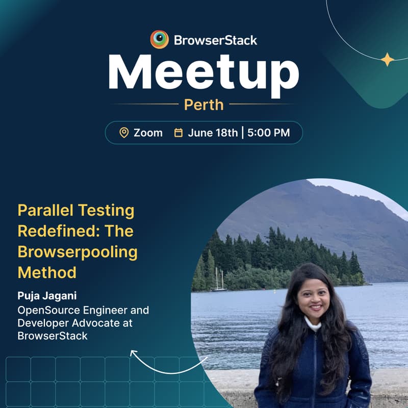 Cover Image for BrowserStack Meetup Perth: QA Trends & Expert Insights