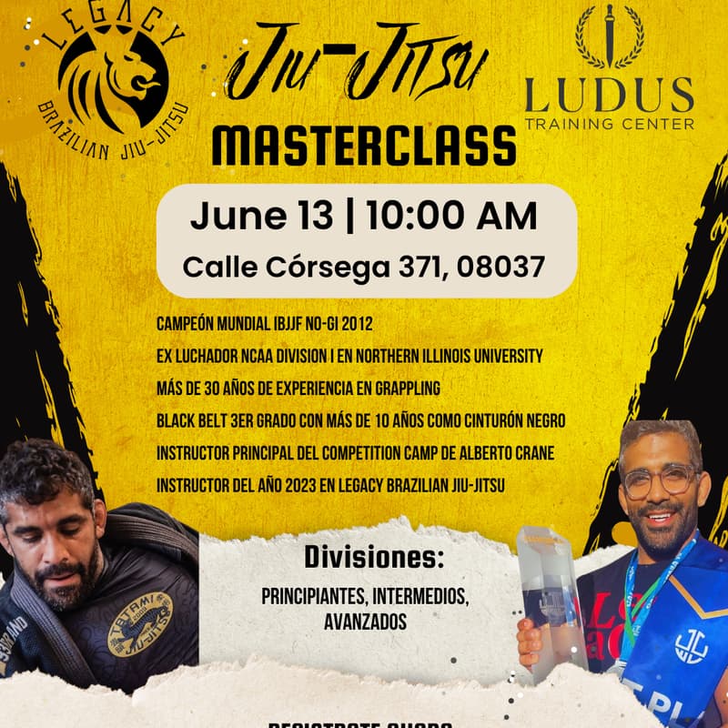 Cover Image for JIU-JITSU MASTERCLASS