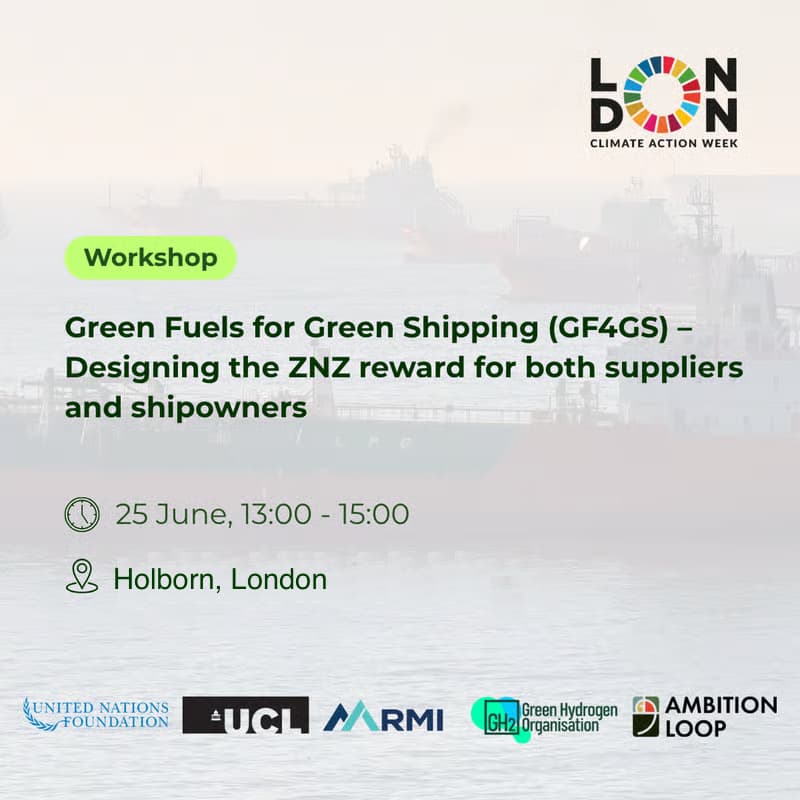 Cover Image for Green Fuels for Green Shipping – Designing the ZNZ reward for both suppliers and shipowners