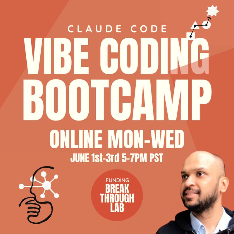 Cover Image for Claude Code Bootcamp for Non-Coders: Ship 3 Apps over 3 days