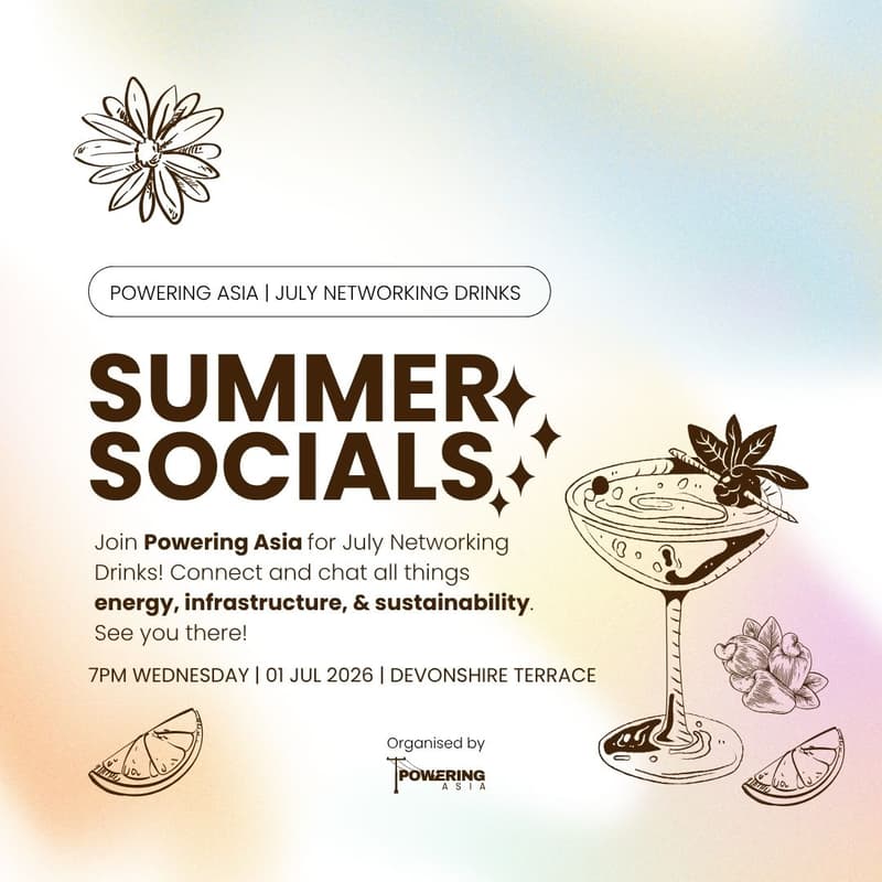 Cover Image for Powering Asia - Summer Networking Drinks #9