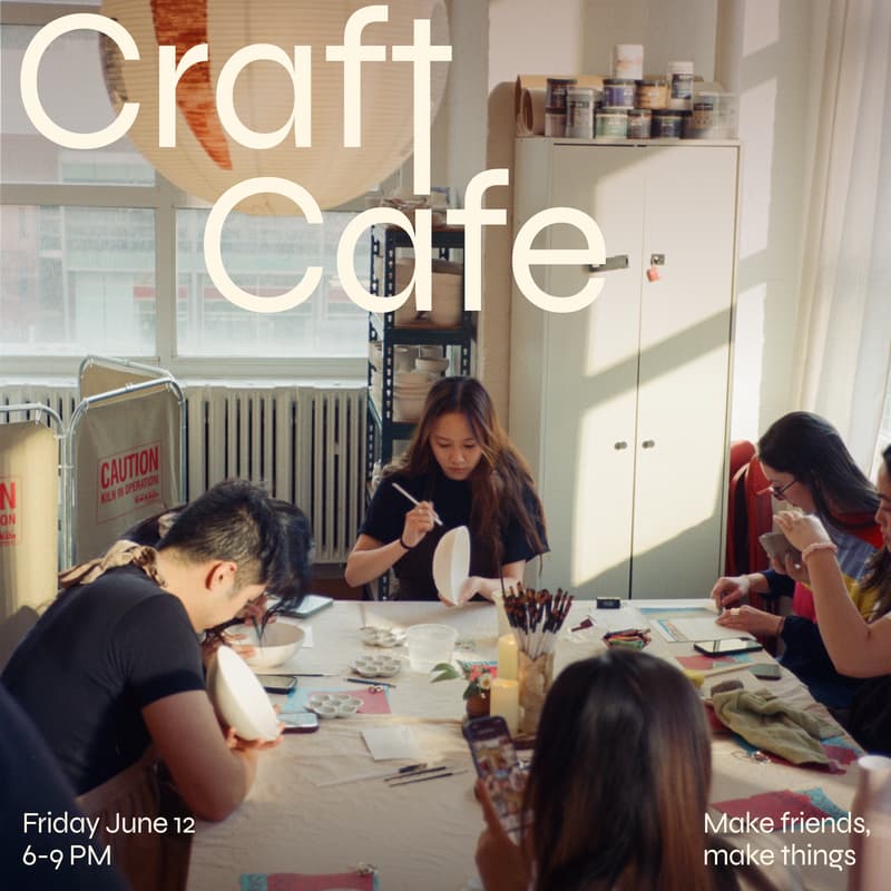Cover Image for Craft Cafe: Make friends, Make crafts