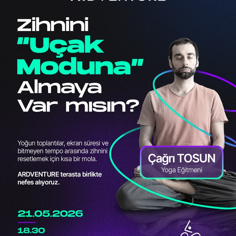 Cover Image for Zihnini "Uçak Moduna" Almaya Var mısın?