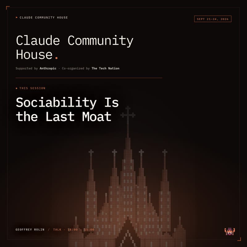 Cover Image for Sociability Is the Last Human Moat
