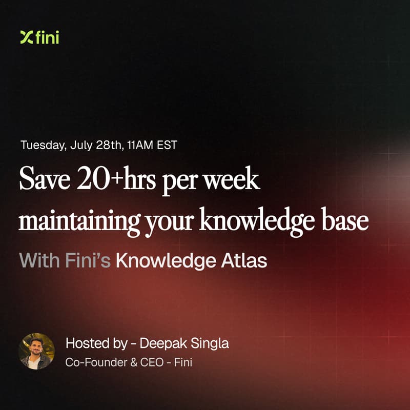 Cover Image for How support teams are cutting 20+ hours a week of manual knowledge work.