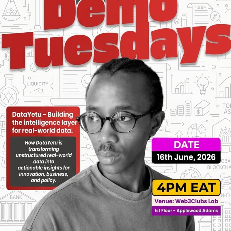 Cover Image for DEMOTUESDAYS: DISCOVER DATA YETU!