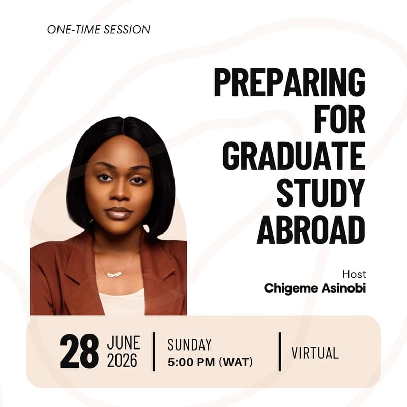 Cover Image for Preparing For Graduate Study Abroad