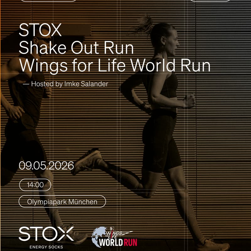 Cover Image for Wings for Life Shake Out Run powered by STOX Energy Socks hosted by Imke Salander