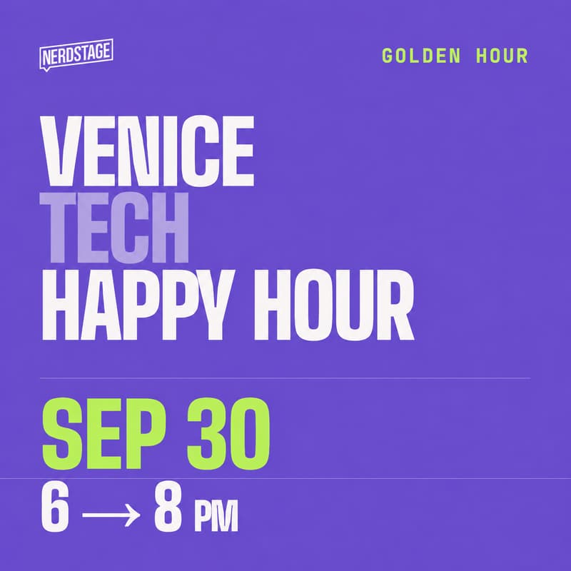 Cover Image for LA Tech Happy Hour - Venice / Marina