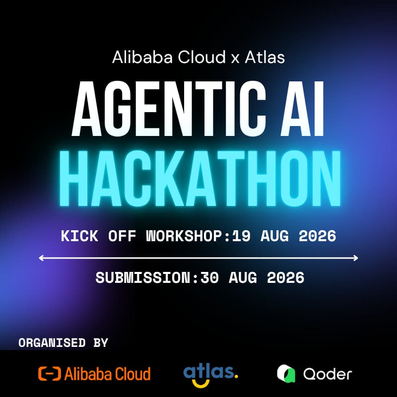 Cover Image for Alibaba Cloud x Atlas Agentic AI Hackathon