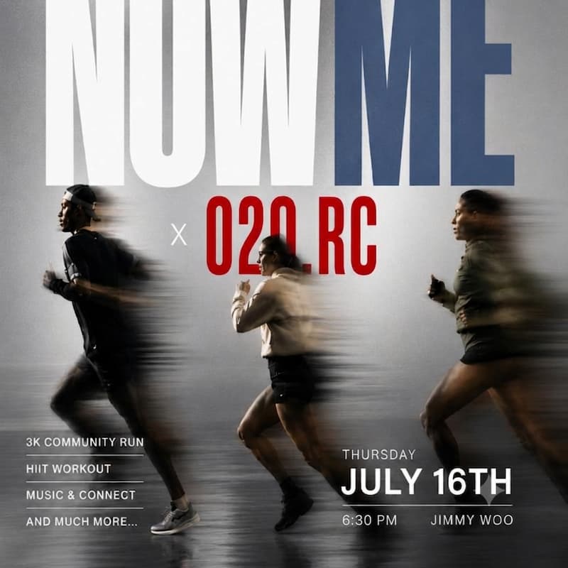 Cover Image for NOW ME × 020.RC COMMUNITY RUN