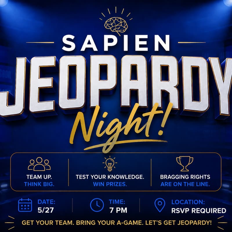 Cover Image for Sapien Jeopardy Night!!