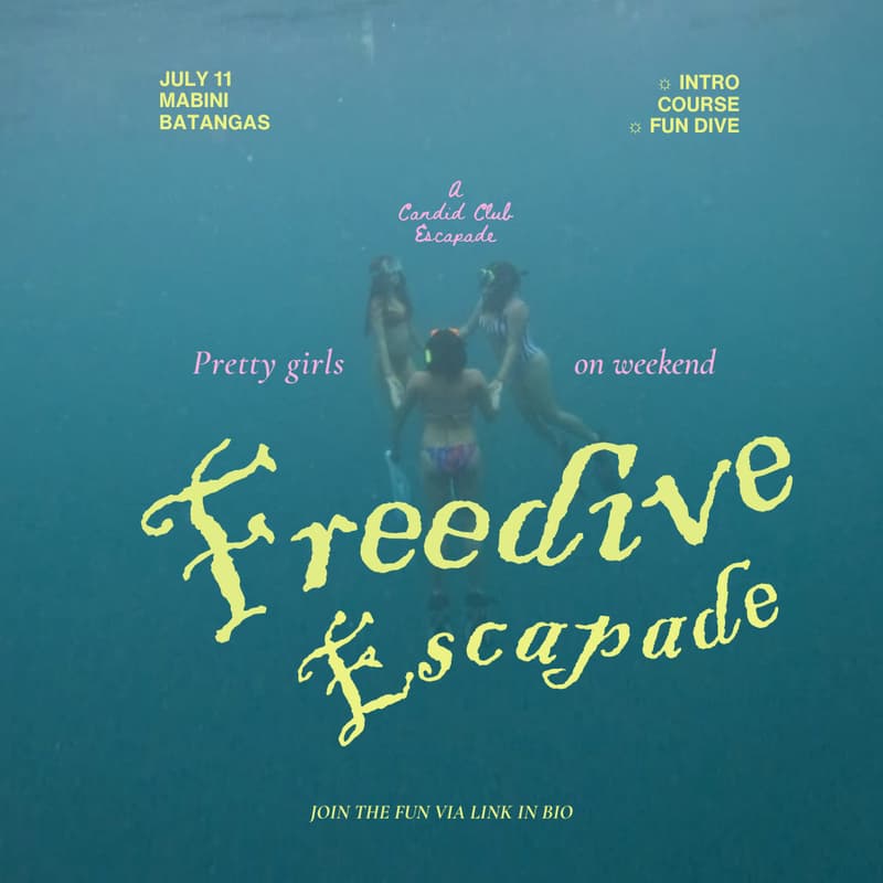 Cover Image for Candid Club Escapade: Freediving in Mabini