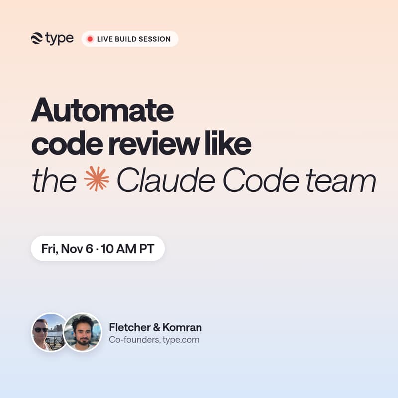Cover Image for Automate code review like the Claude Code team