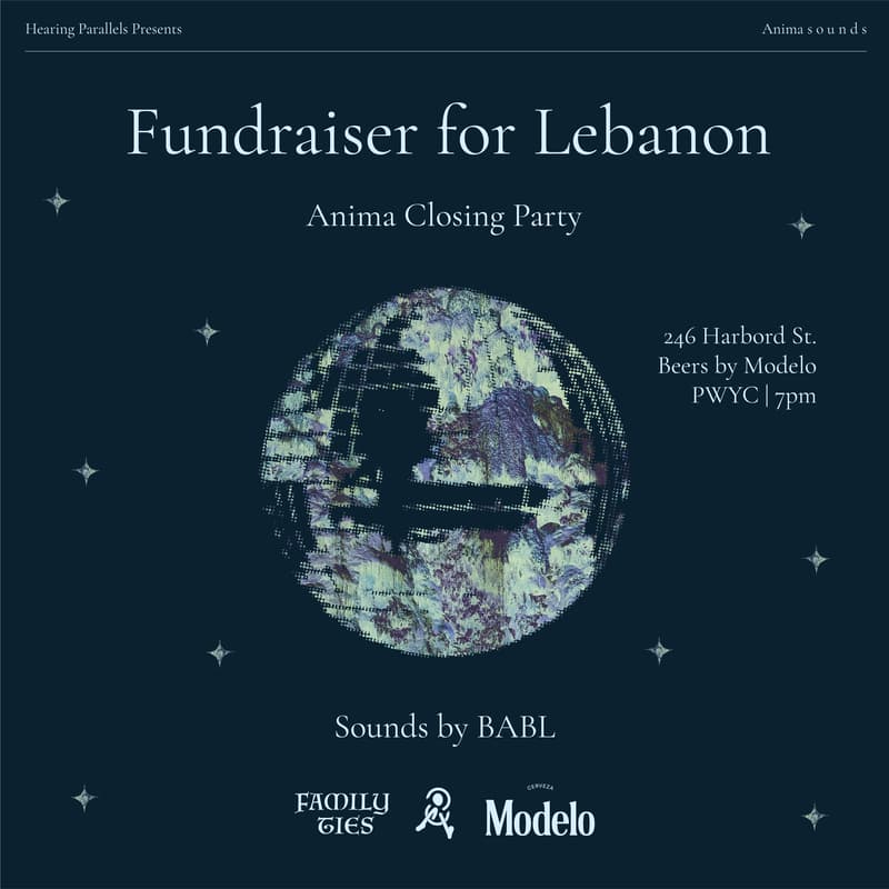 Cover Image for Anima sounds Presents: Fundraiser For Lebanon
