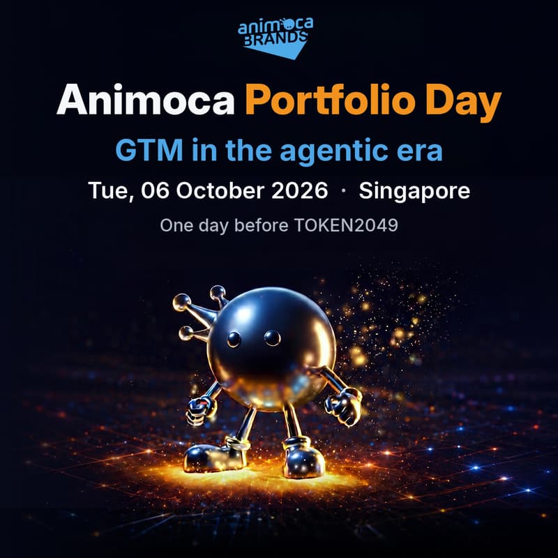 Cover Image for Animoca Portfolio Day GTM in the Agentic Era @ Singapore 2026