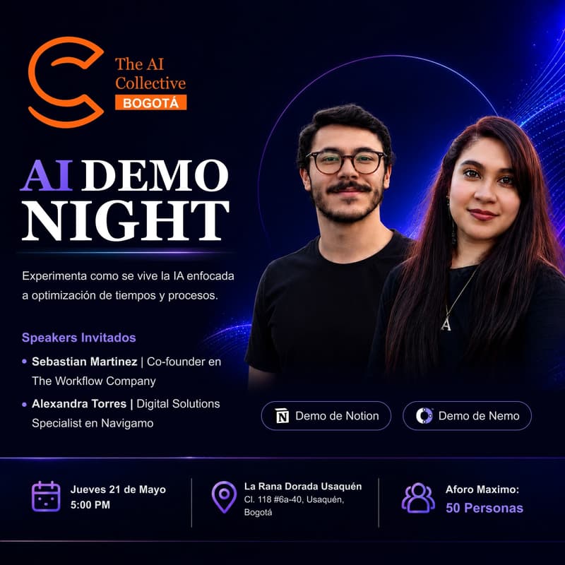 Cover Image for AI Demo Night (w/ The AI Collective)