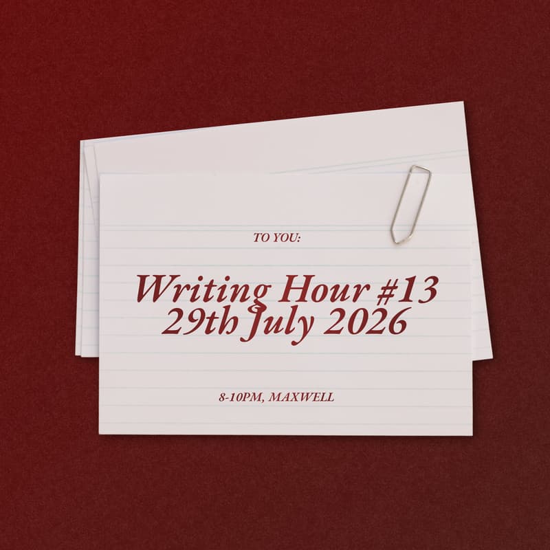 Cover Image for Writing Hour #13