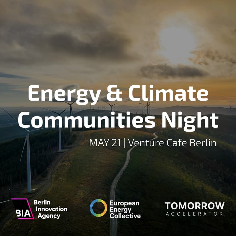 Cover Image for Energy & Climate Community Night @Venture Cafe