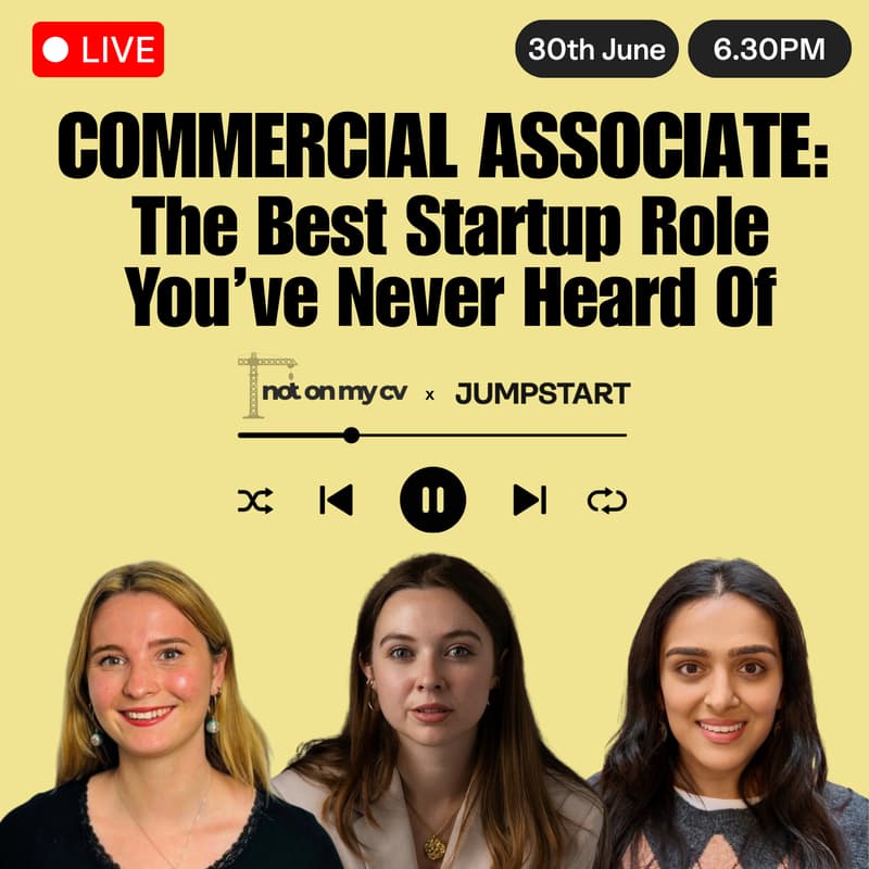 Cover Image for Live Recording: Commercial Associate - The Best Startup Role You've Never Heard Of