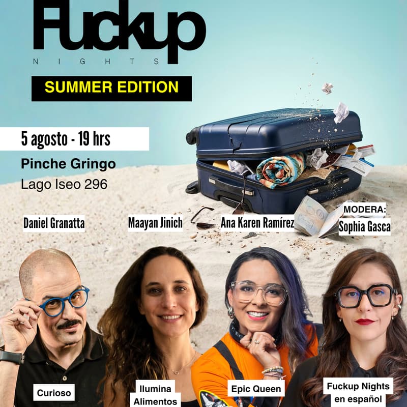 Cover Image for Fuckup Nights. Summer Edition