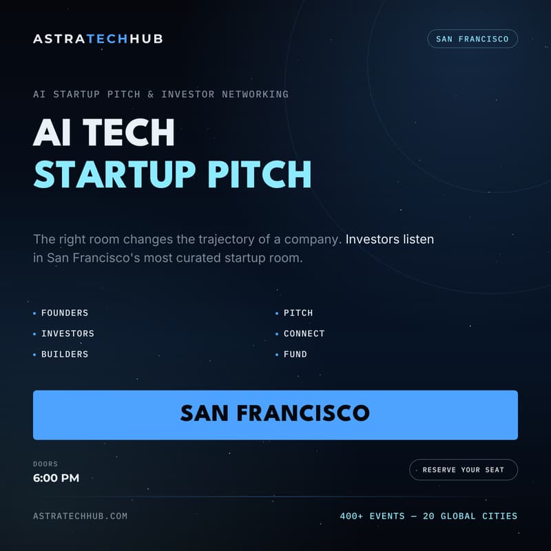 Cover Image for AI Startup Pitch & Investor Networking I San Francisco
