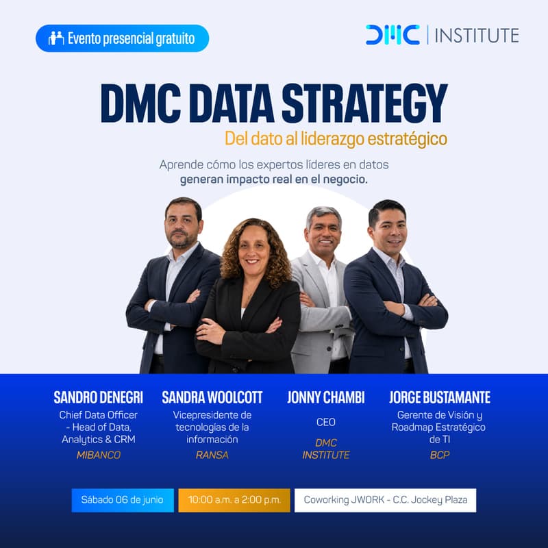 Cover Image for DMC Data Strategy: Del dato al liderazgo estratégico