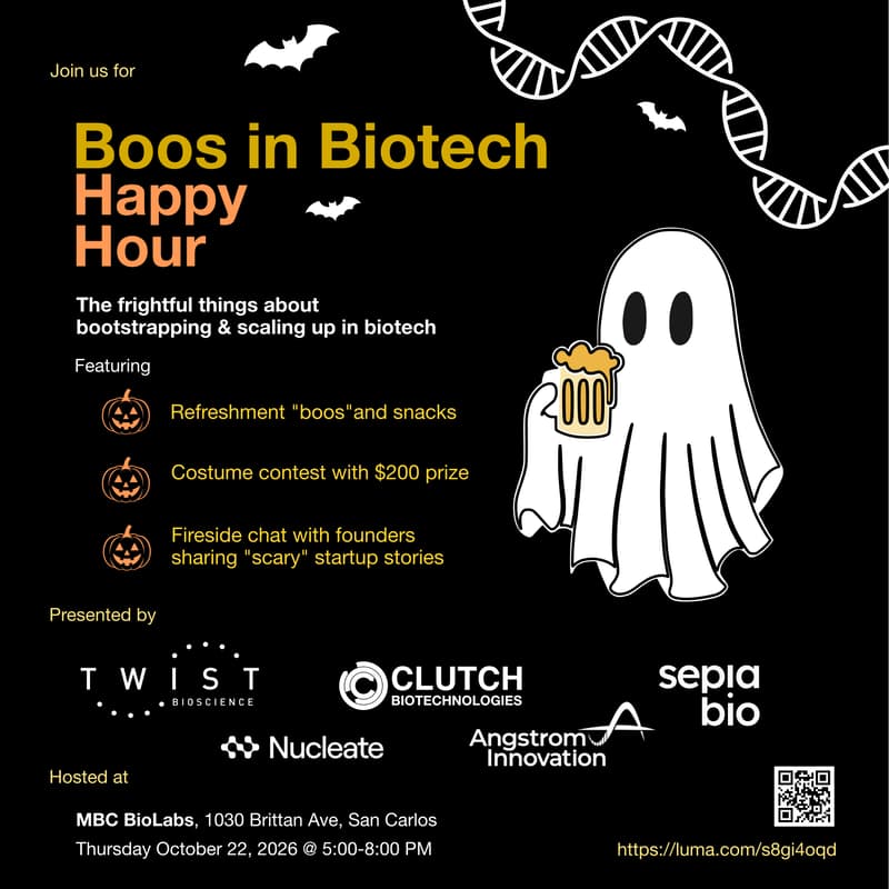Cover Image for Boos in Biotech Happy Hour