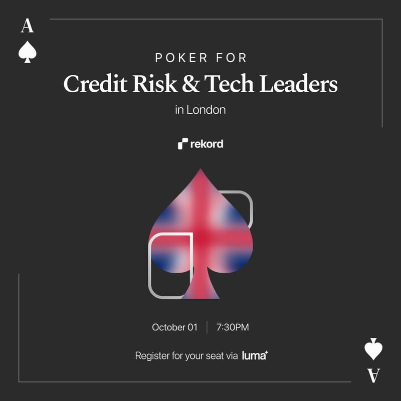 Cover Image for Rekord Poker for Risk Leaders | London ♠️