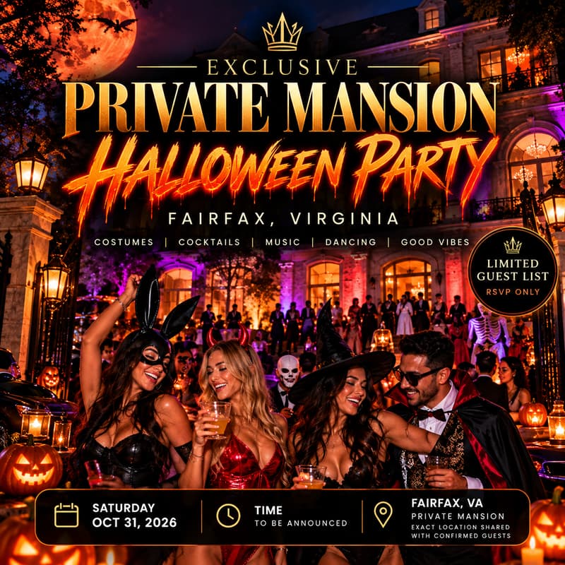 Cover Image for Private Mansion Halloween Party