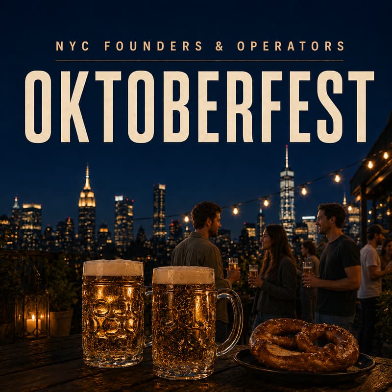 Cover Image for NYC Founders & Operators: Oktoberfest