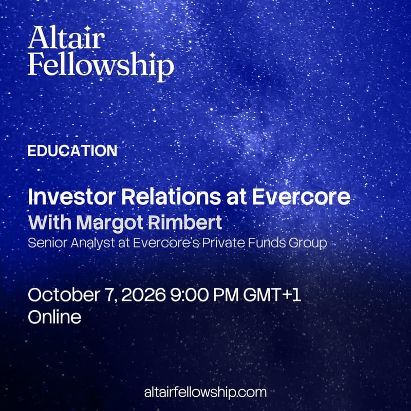 Cover Image for Investor Relations at Evercore