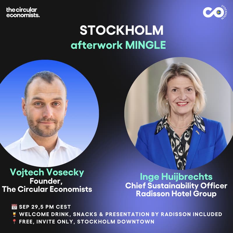 Cover Image for 🇸🇪 Stockholm Meet-up: Circular Mingle with Radisson
