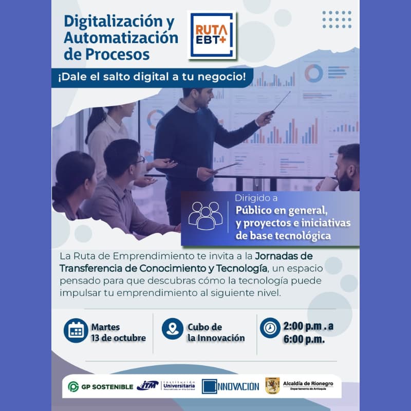 Cover Image for Jornada: Digitalización y Automatización de Procesos