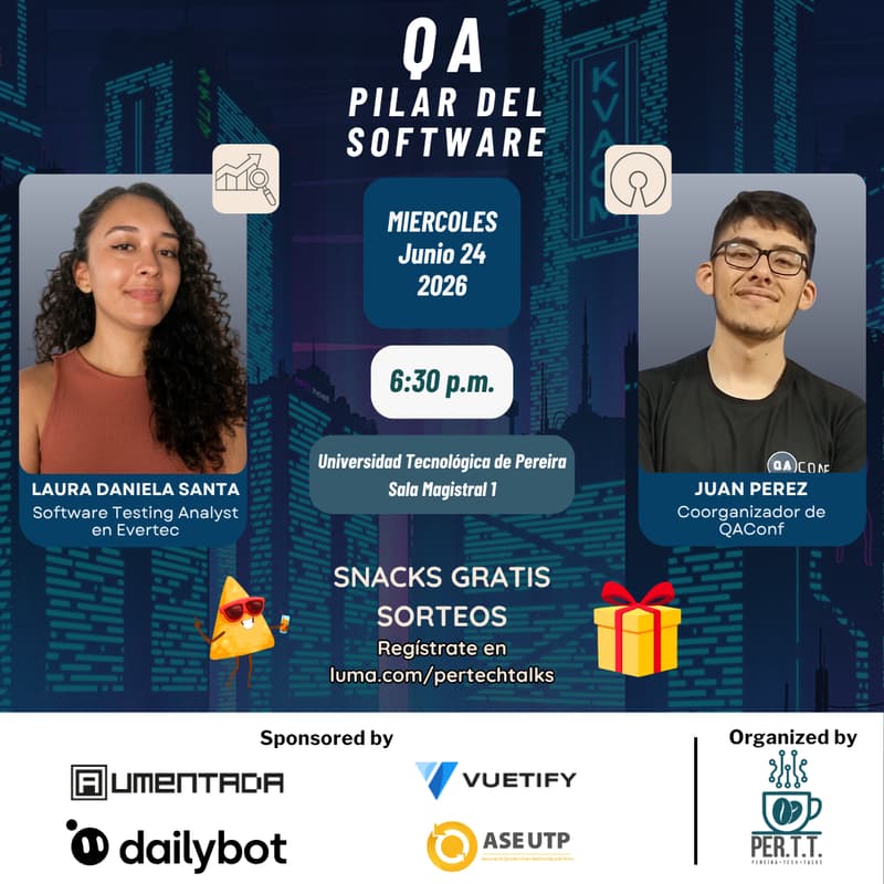 Cover Image for Pereira Tech Talks - QA: Pilar del software