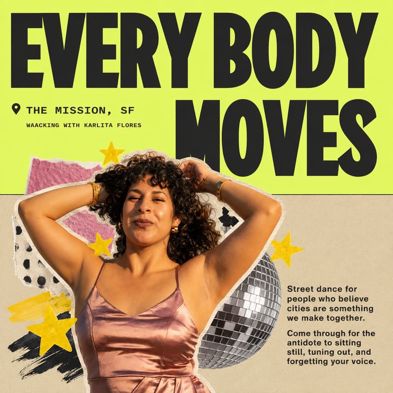 Cover Image for Every Body Moves: Waacking with Karlita Flores